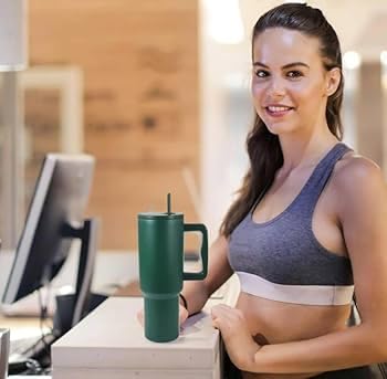 1200ML Stainless Steel Tumbler Hot and Cold with Handle