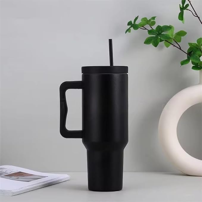 1200ML Stainless Steel Tumbler – Hot & Cold with Handle