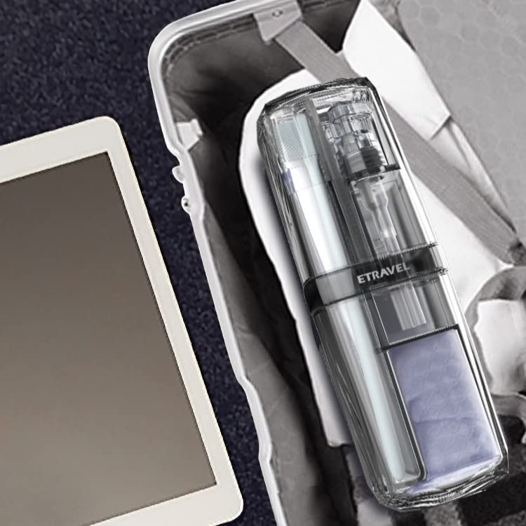 6 in 1 Travel Wash Cup Toothbrush Toothpaste Towel Comb Storage