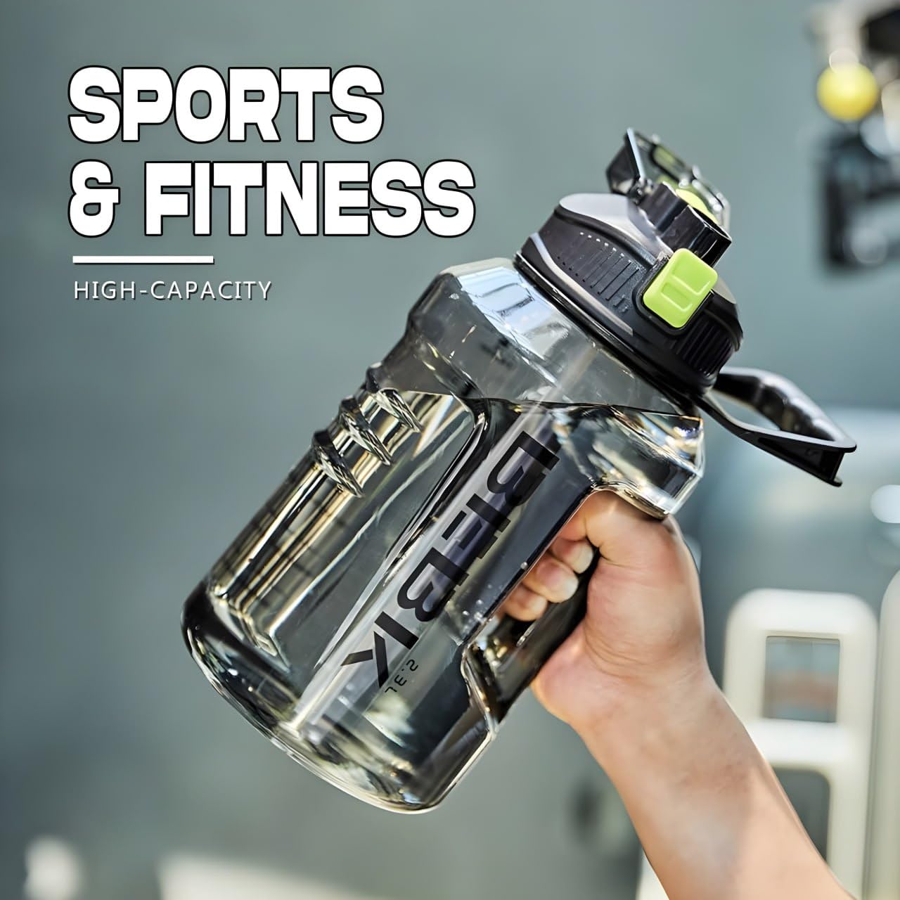 2.3 Litre Outdoor Camping Travel Water Bottle with Straw