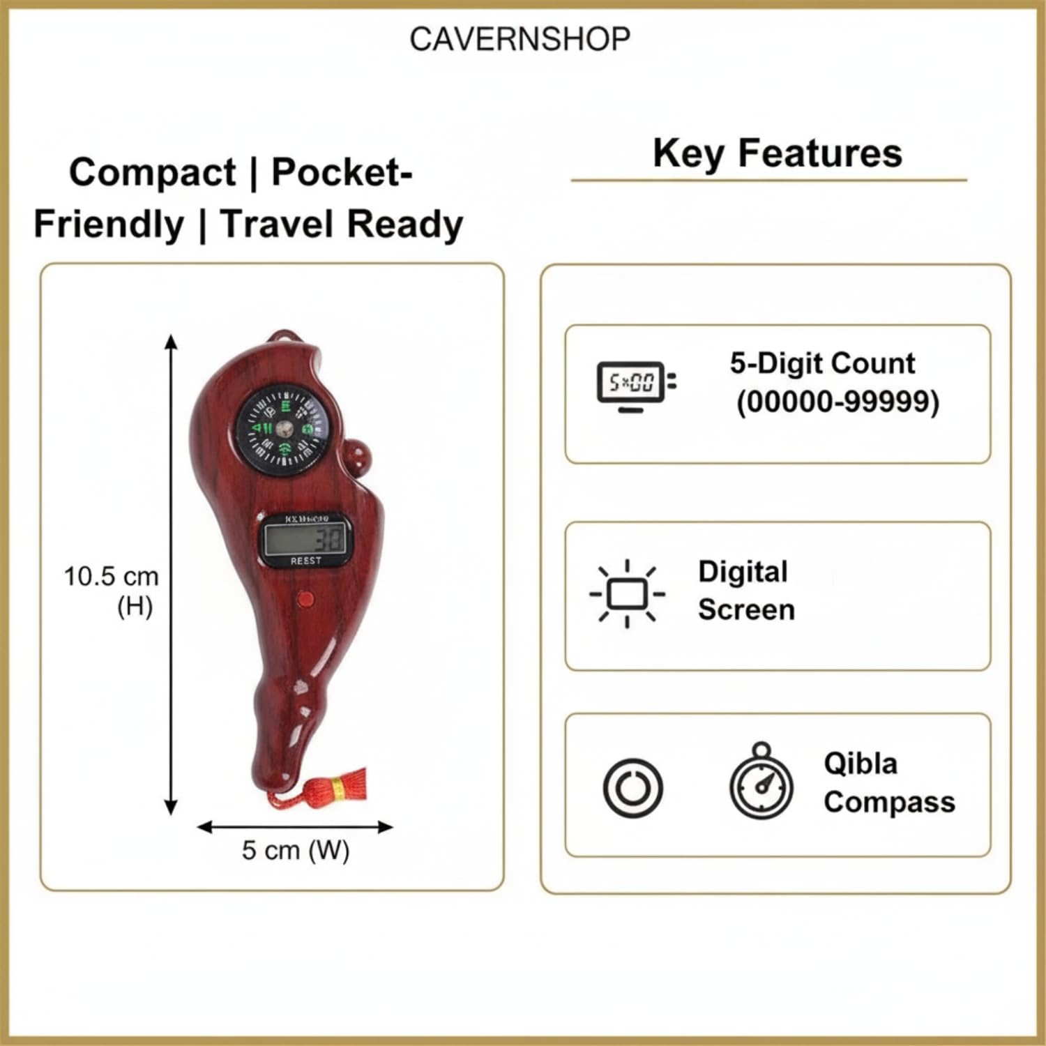 Mantra Jaap Digital Tally Counting with Compass