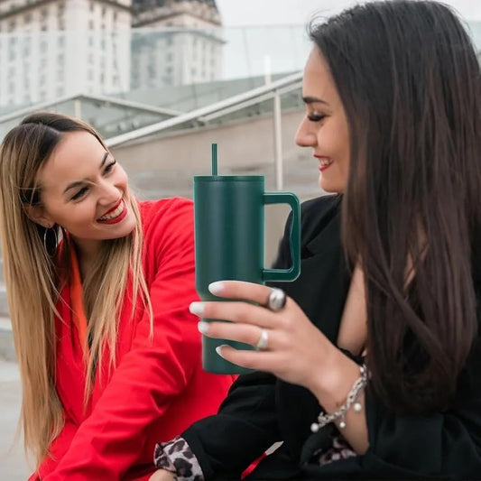 1200ML Stainless Steel Tumbler Hot and Cold with Handle