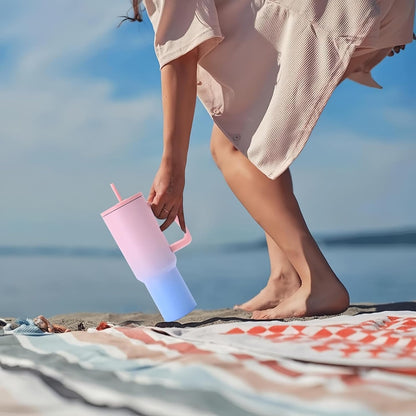 1200ML Stainless Steel Tumbler Hot and Cold with Handle