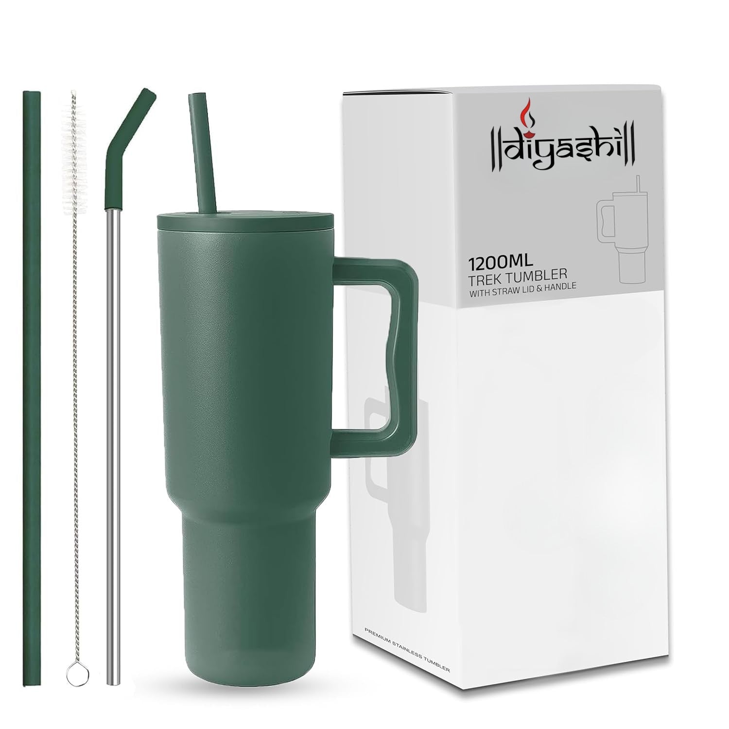 1200ML Stainless Steel Tumbler Hot and Cold with Handle