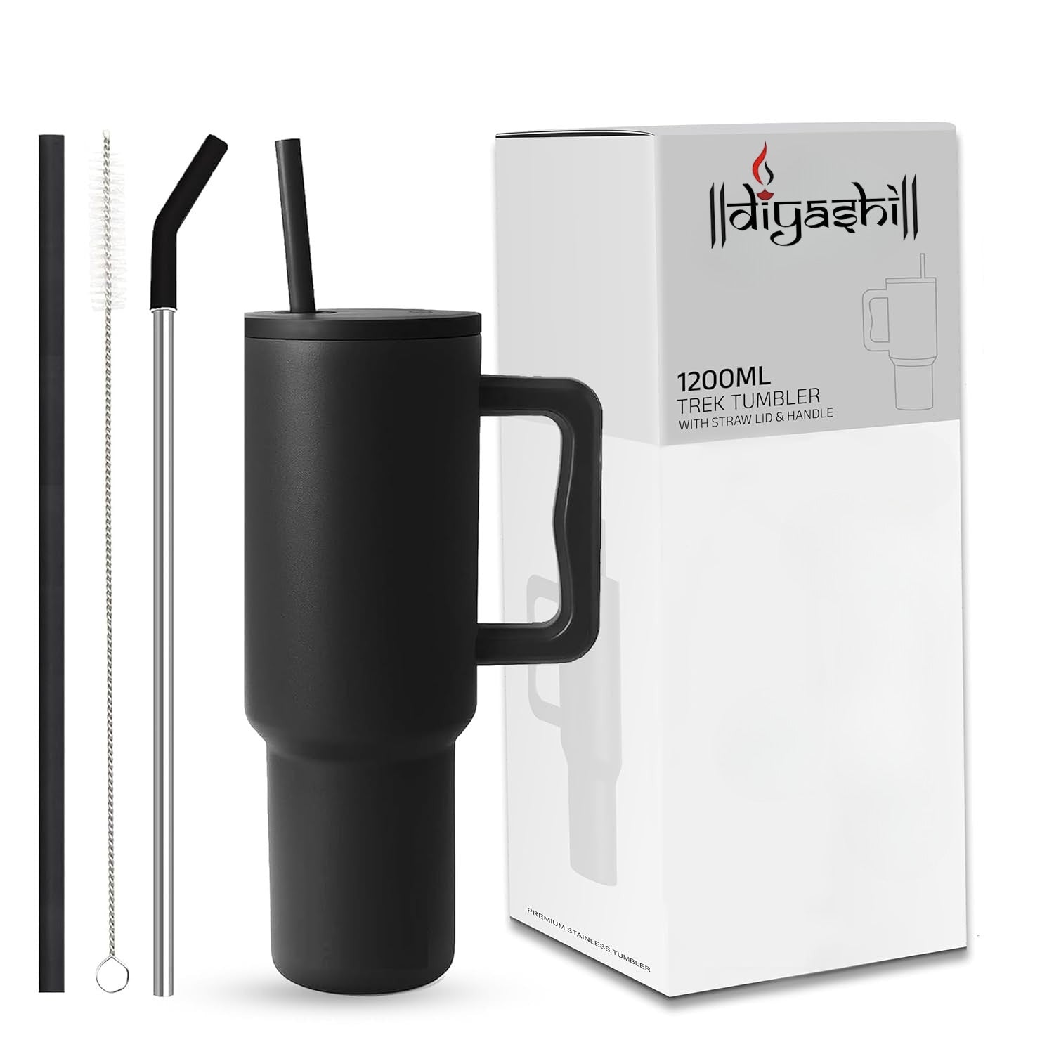 1200ML Stainless Steel Tumbler Hot and Cold with Handle