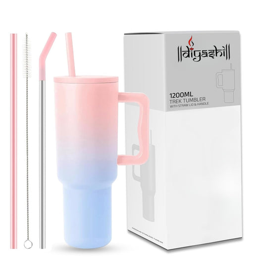 1200ML Stainless Steel Tumbler Hot and Cold with Handle